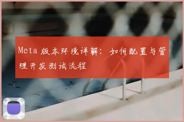 Meta 版本环境详解:如何配置与管理开发测试流程